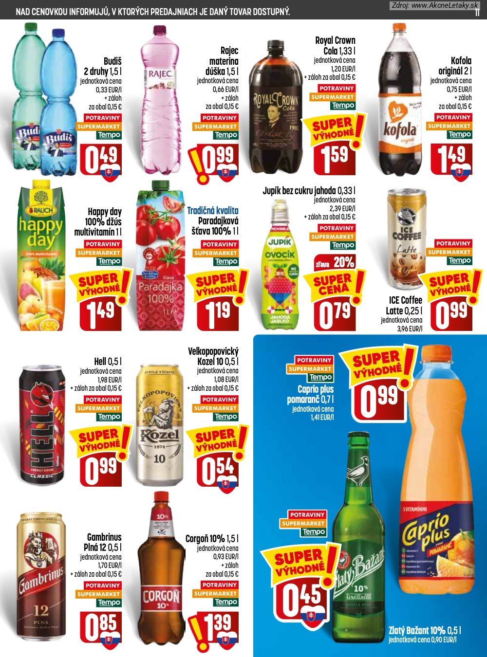 Leták COOP Jednota - strana 11