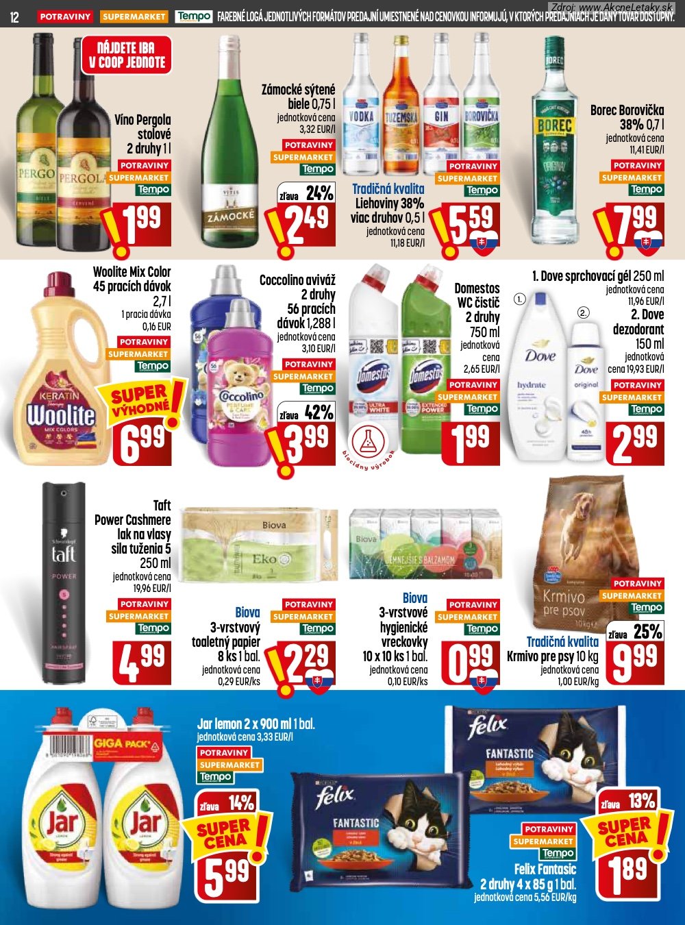 Leták COOP Jednota - strana 12