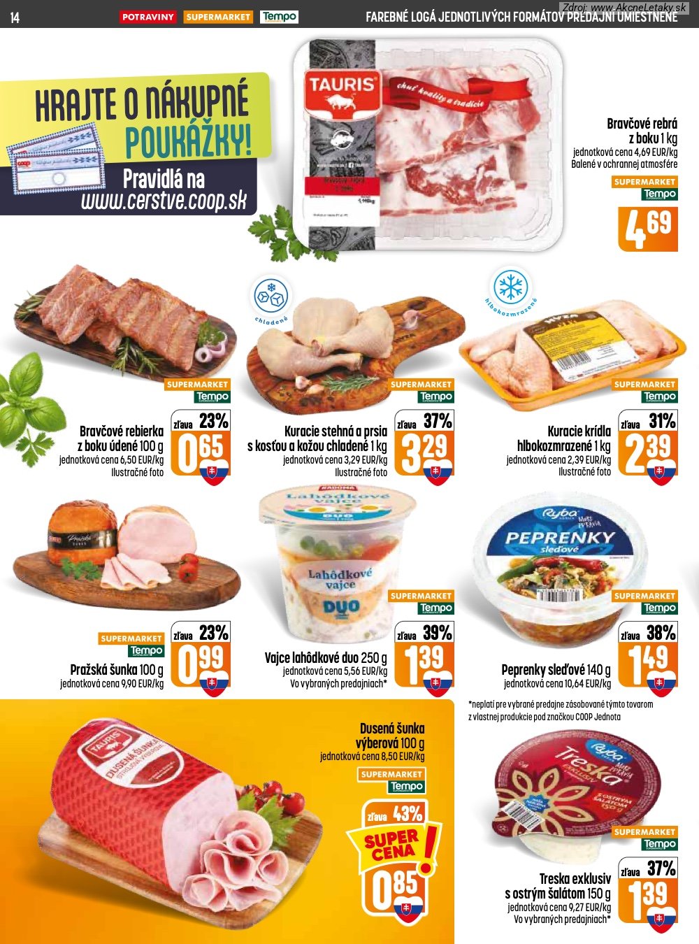 Leták COOP Jednota - strana 14