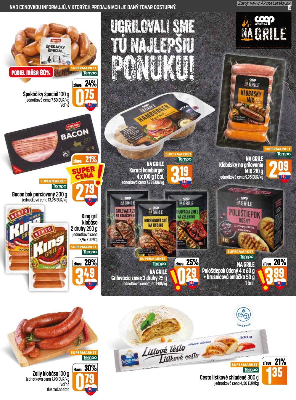 Leták COOP Jednota - strana 15