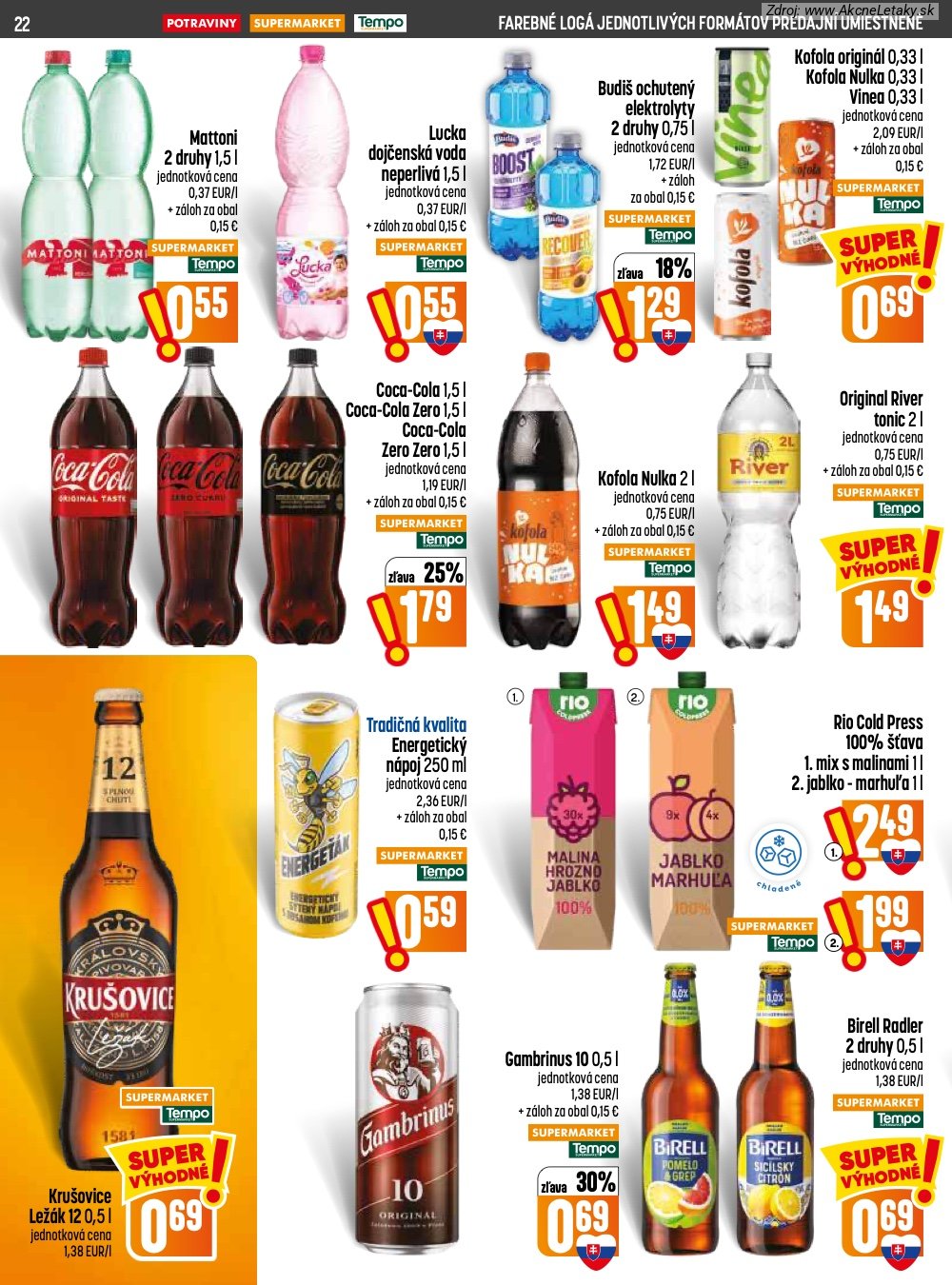 Leták COOP Jednota - strana 22
