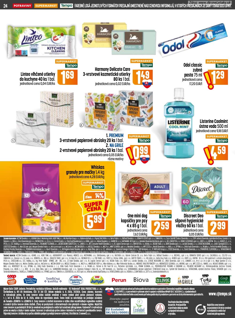 Leták COOP Jednota - strana 24