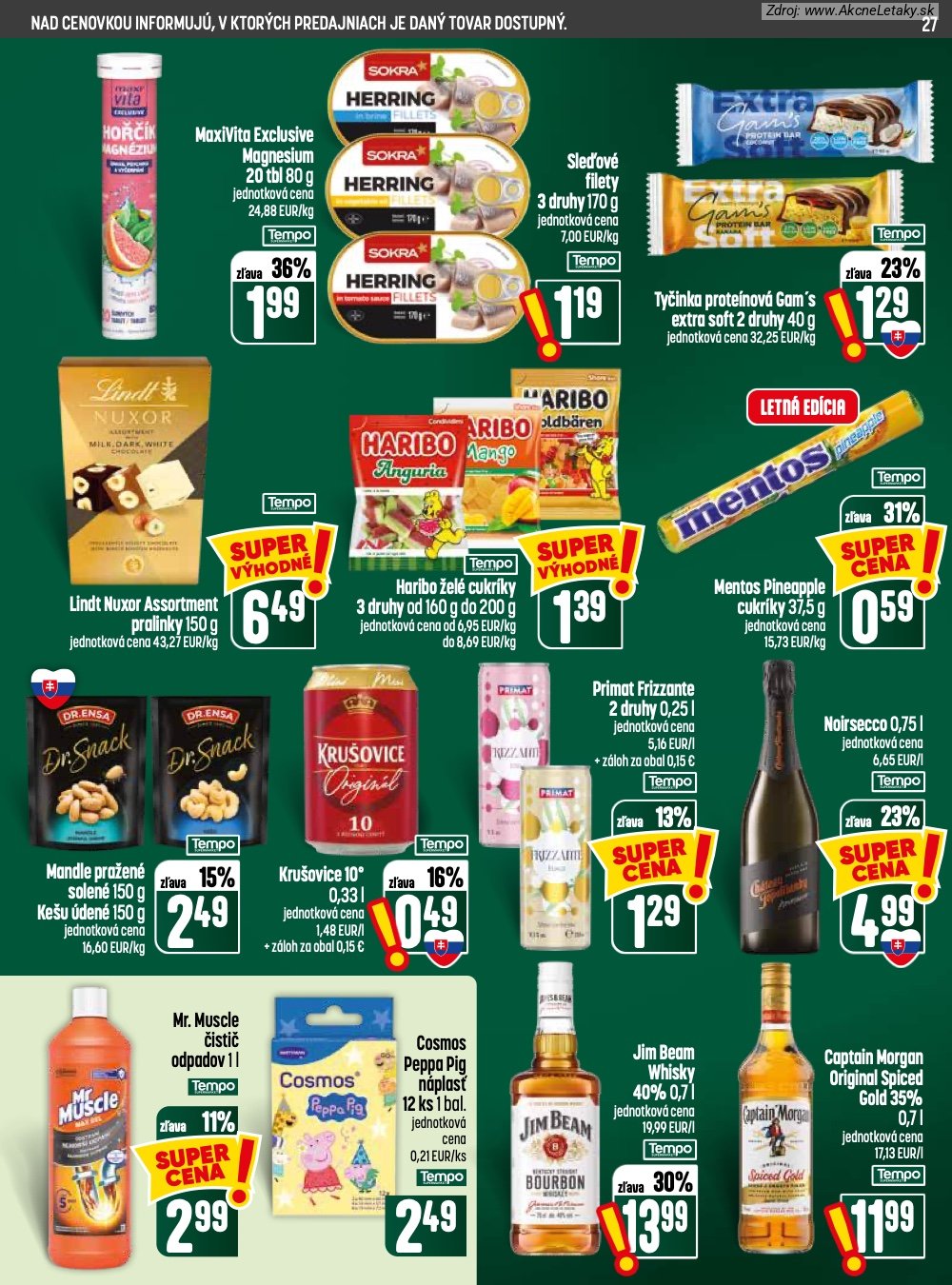 Leták COOP Jednota - strana 27