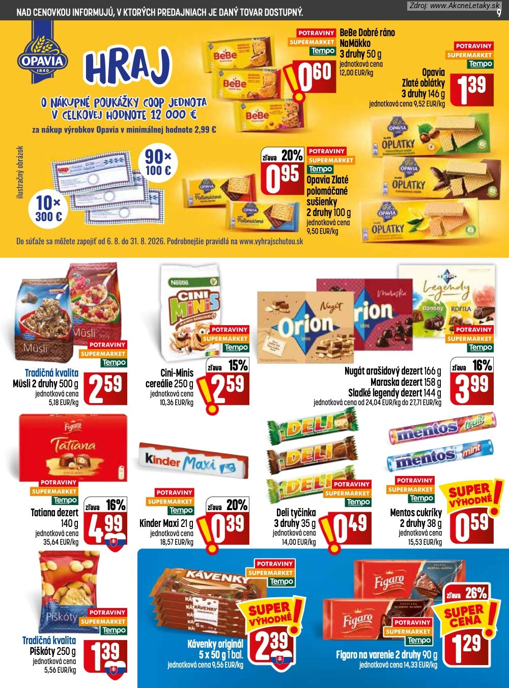 Leták COOP Jednota - strana 9