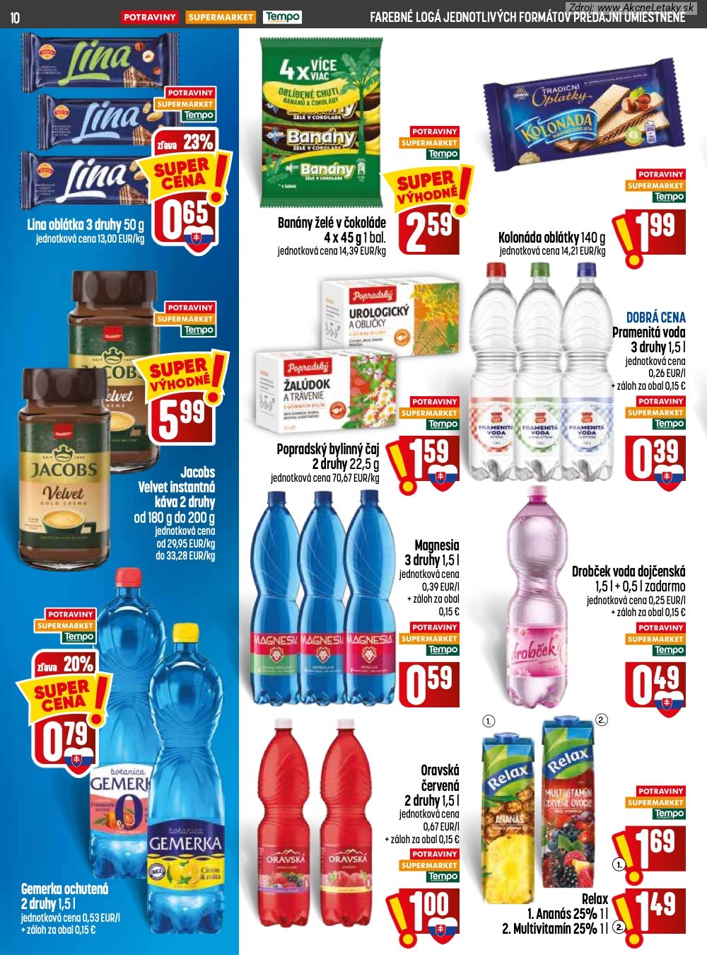 Leták COOP Jednota - strana 10