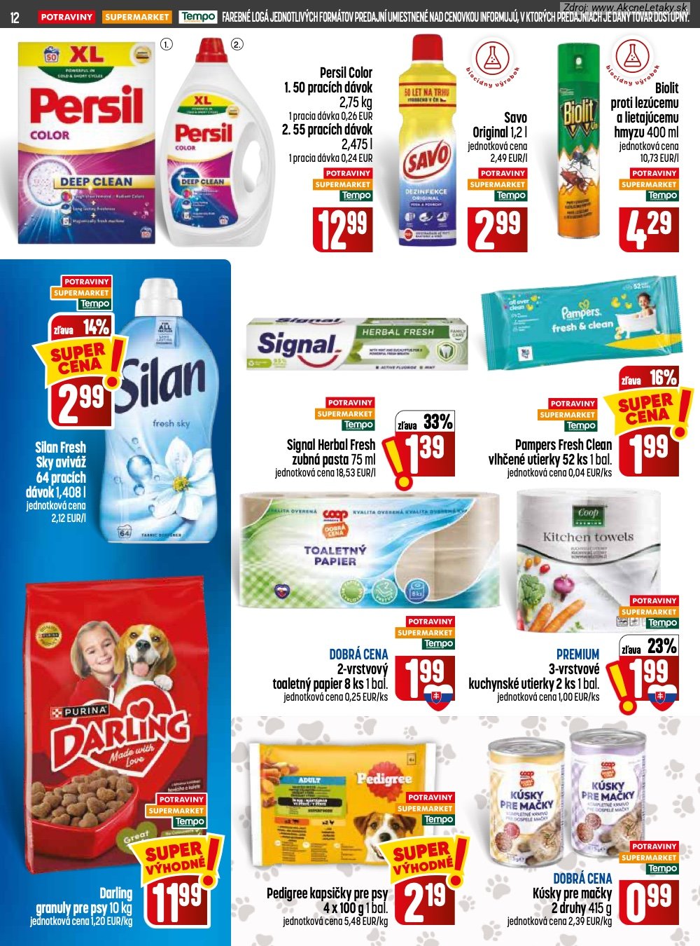 Leták COOP Jednota - strana 12