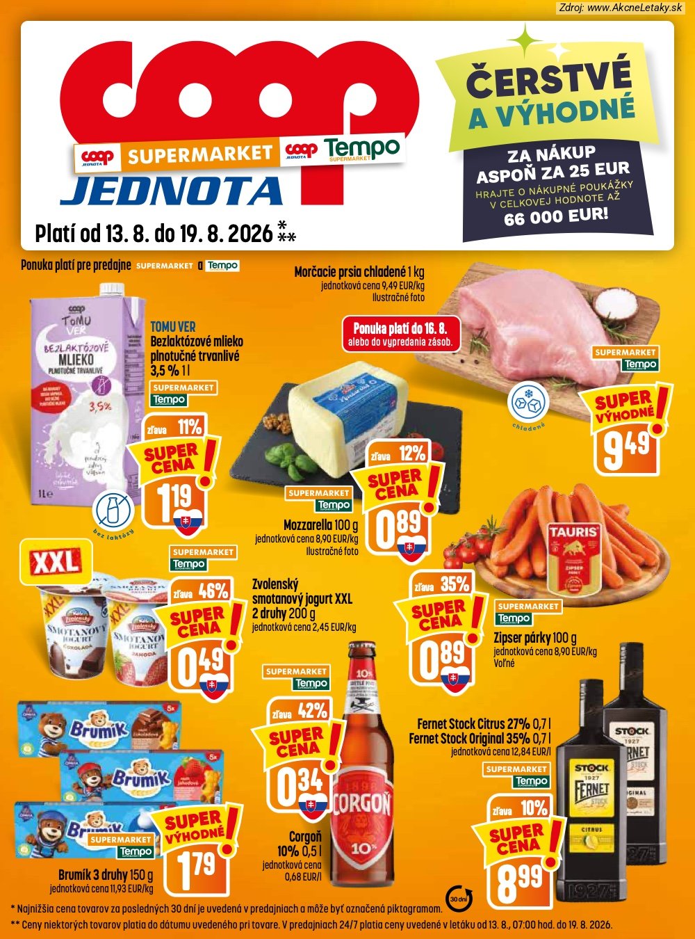 Leták COOP Jednota - strana 13