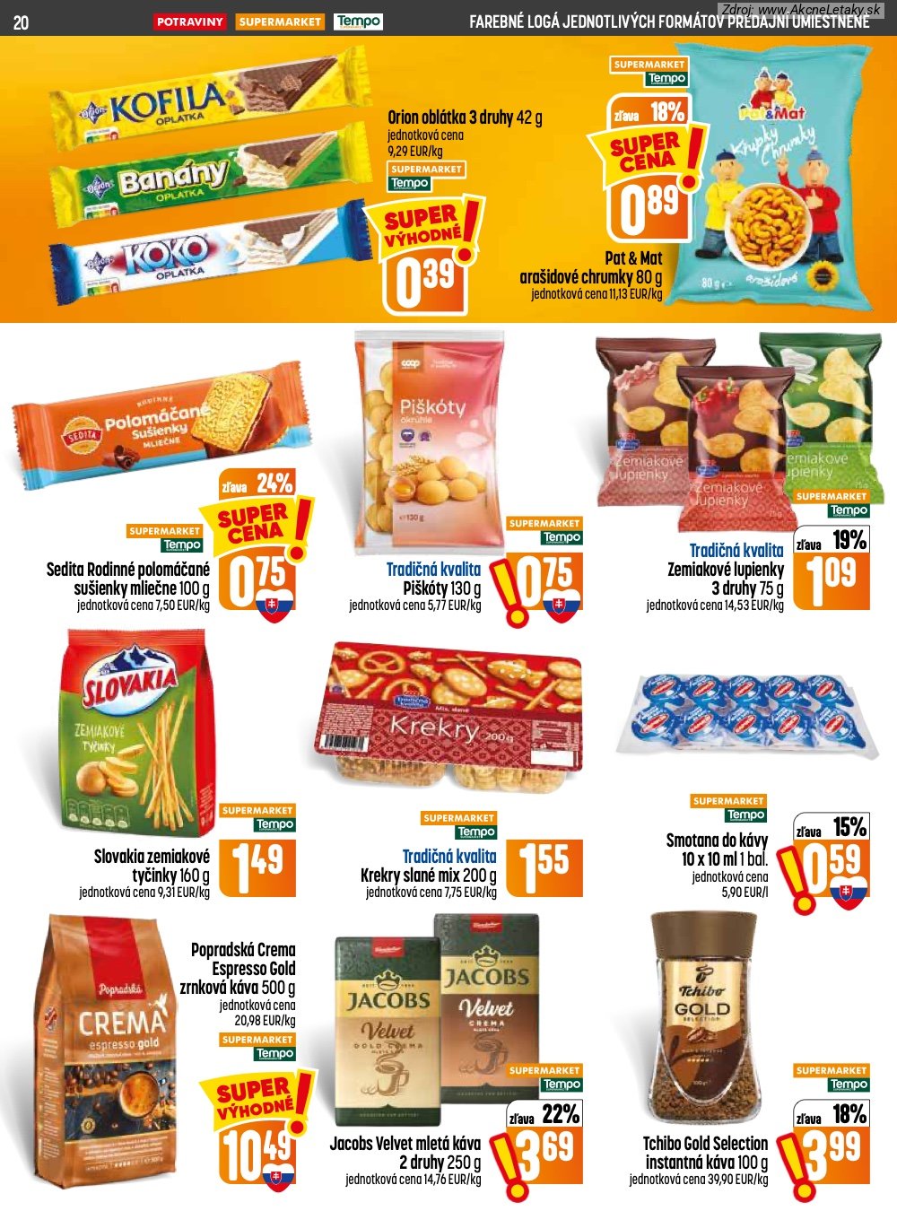 Leták COOP Jednota (13. 8. - 19. 8. 2026) - strana 20 z 28
