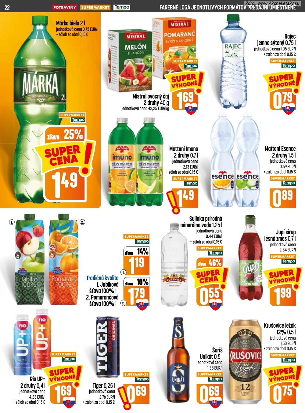 Leták COOP Jednota (13. 8. - 19. 8. 2026) - strana 22 z 28