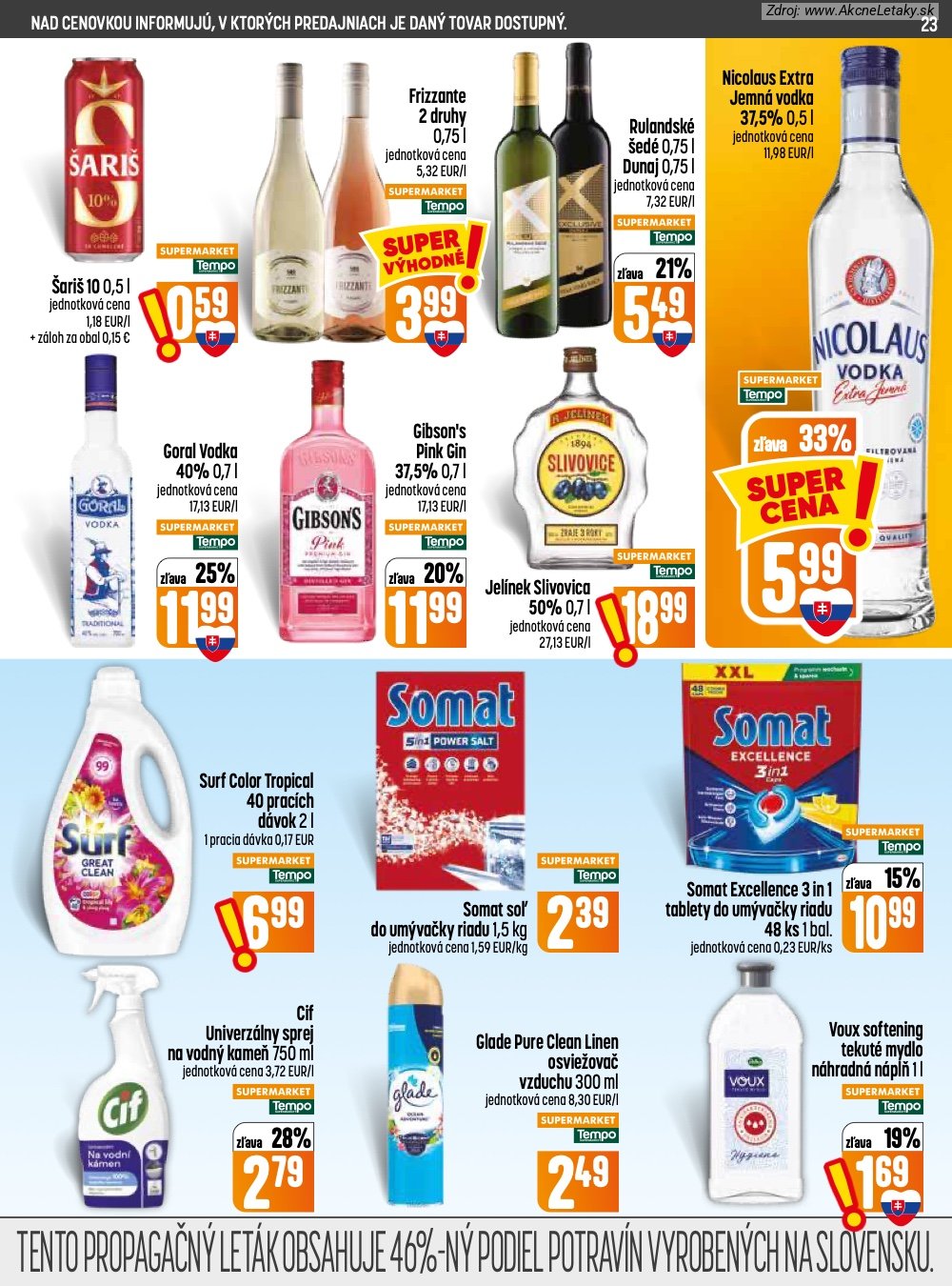 Leták COOP Jednota (13. 8. - 19. 8. 2026) - strana 23 z 28