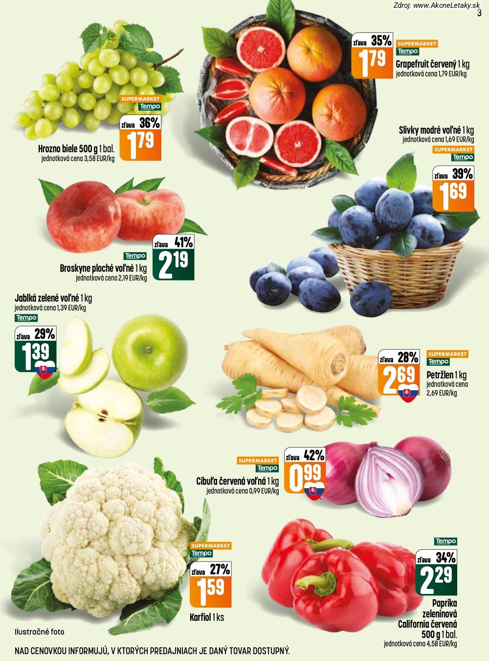 Leták COOP Jednota (13. 8. - 19. 8. 2026) - strana 3 z 28