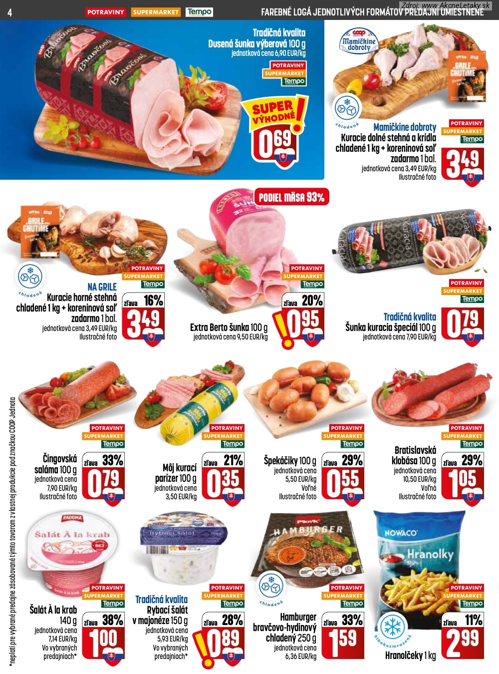 Leták COOP Jednota (13. 8. - 19. 8. 2026) - strana 4 z 28