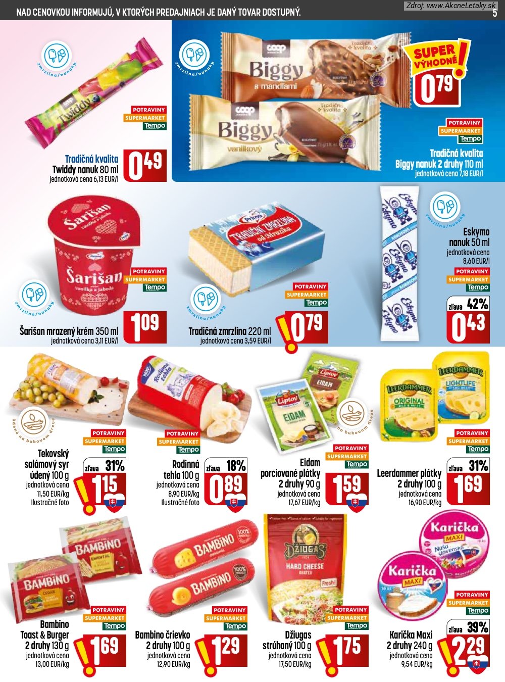 Leták COOP Jednota - strana 5