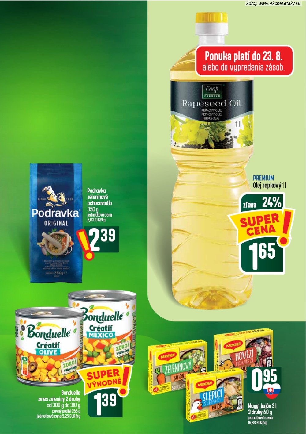 Leták COOP Jednota (20. 8. - 26. 8. 2026) - strana 37 z 62