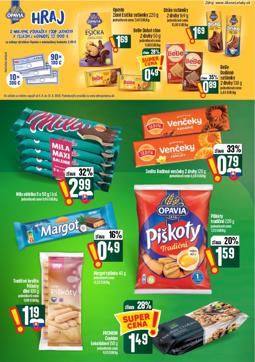 Leták COOP Jednota (20. 8. - 26. 8. 2026) - strana 40 z 62