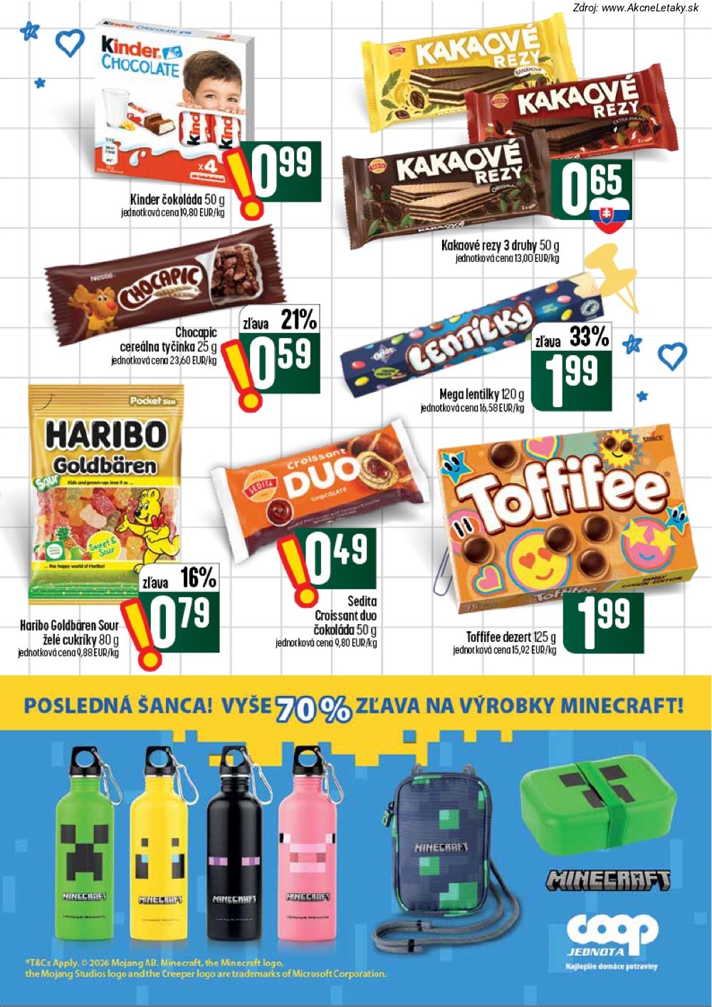 Leták COOP Jednota (20. 8. - 26. 8. 2026) - strana 43 z 62