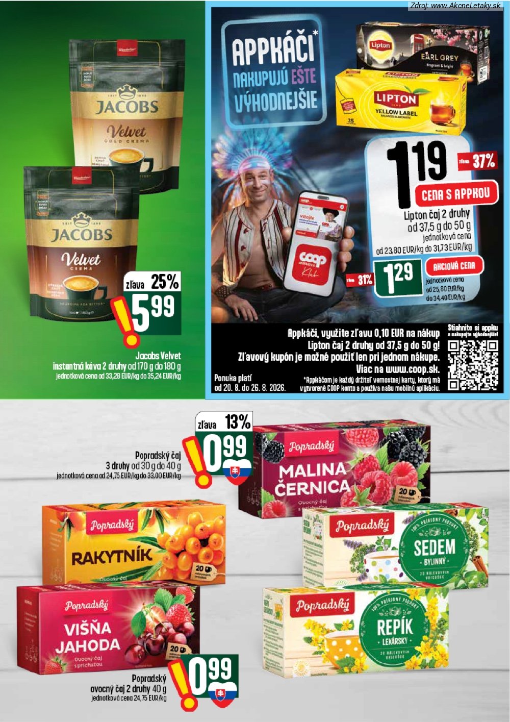 Leták COOP Jednota (20. 8. - 26. 8. 2026) - strana 47 z 62