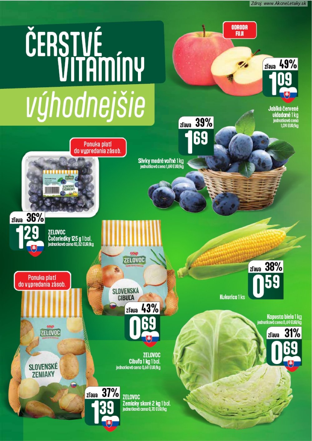 Leták COOP Jednota (20. 8. - 26. 8. 2026) - strana 6 z 62