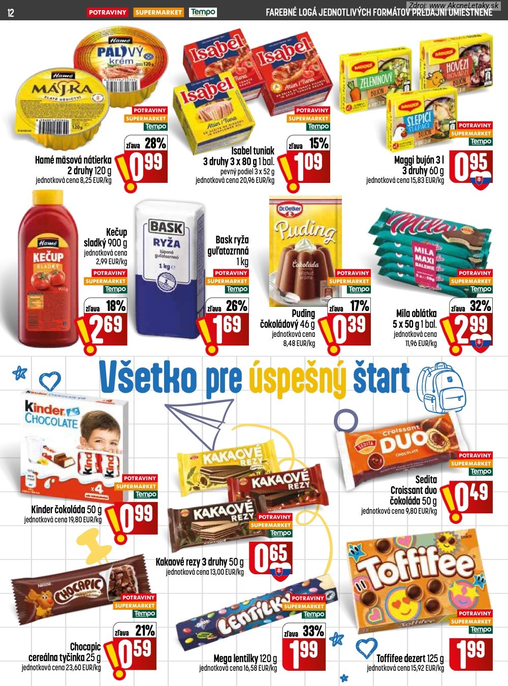 Leták COOP Jednota (20. 8. - 26. 8. 2026) - strana 12 z 32