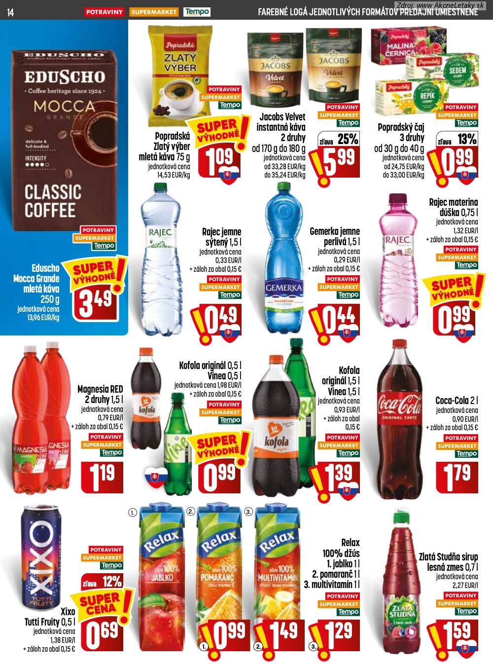 Leták COOP Jednota (20. 8. - 26. 8. 2026) - strana 14 z 32