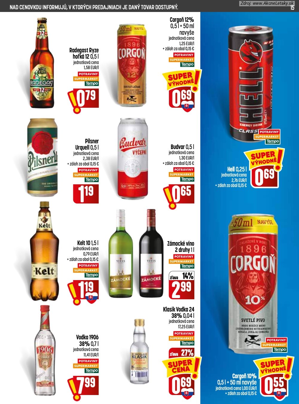 Leták COOP Jednota (20. 8. - 26. 8. 2026) - strana 15 z 32