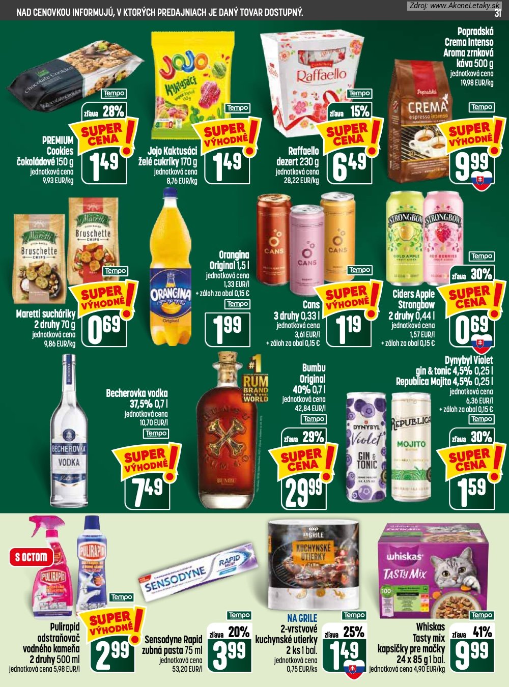 Leták COOP Jednota (20. 8. - 26. 8. 2026) - strana 31 z 32