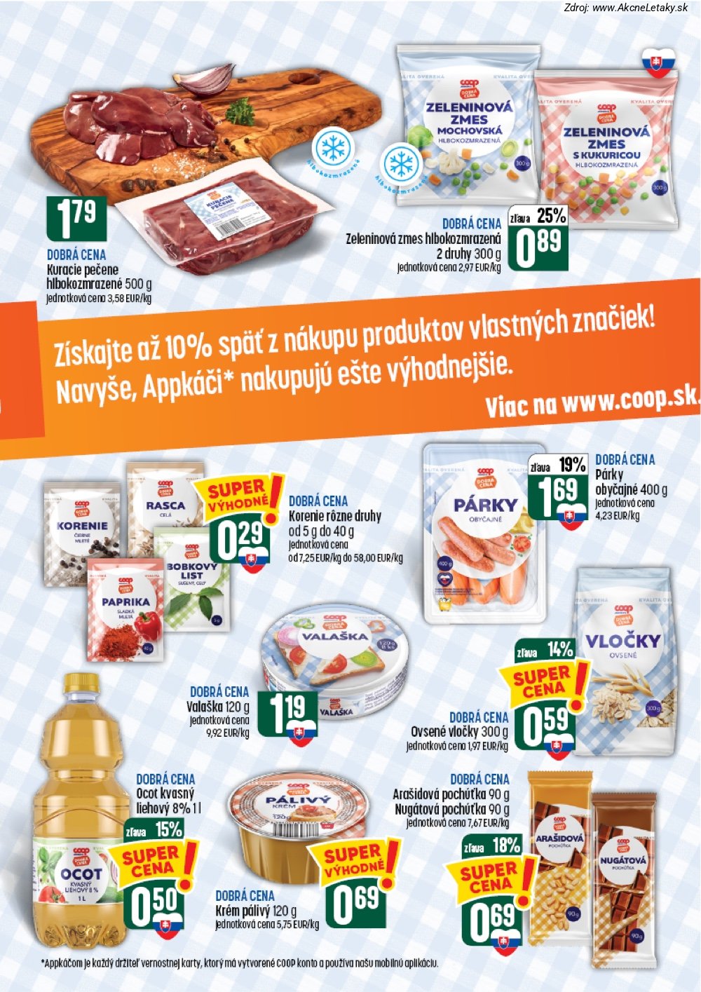 Leták COOP Jednota (26. 8. - 2. 9. 2026) - strana 11 z 64
