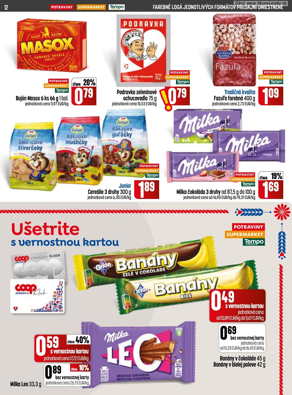Leták COOP Jednota - strana 12
