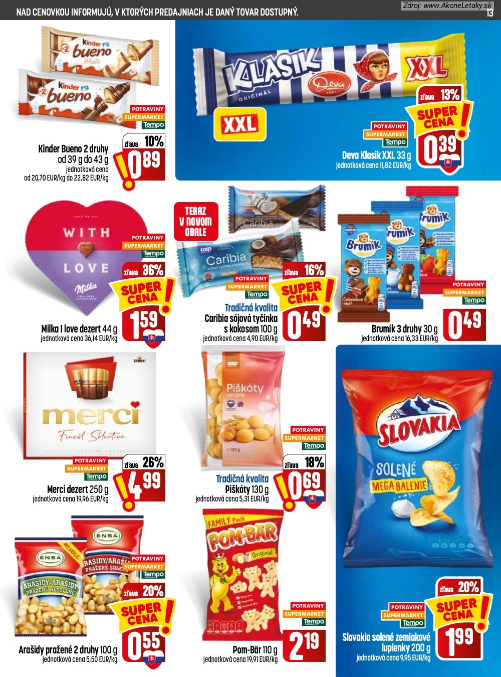 Leták COOP Jednota - strana 13