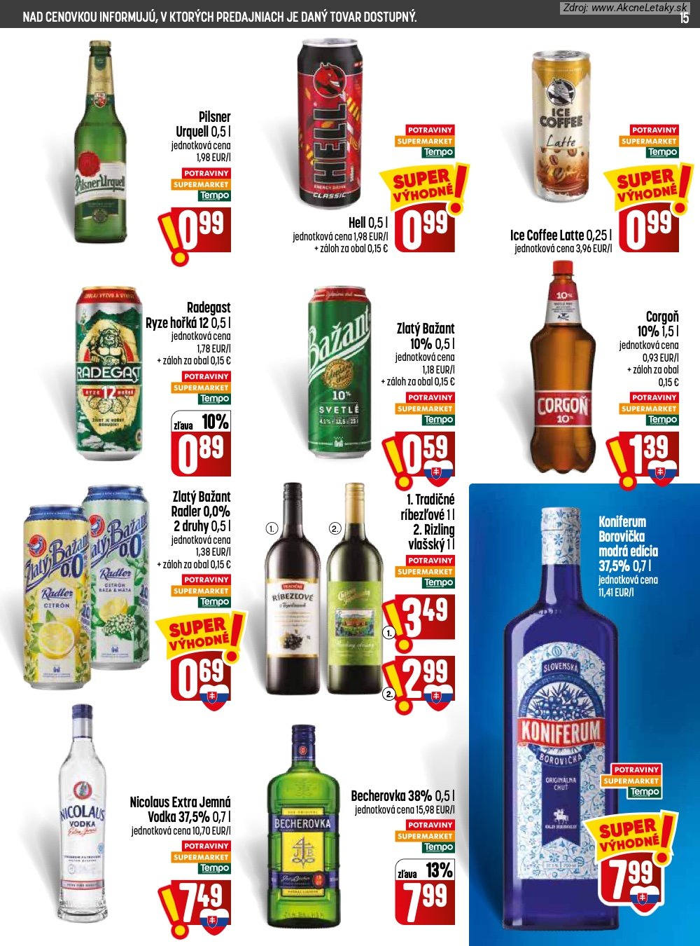 Leták COOP Jednota - strana 15