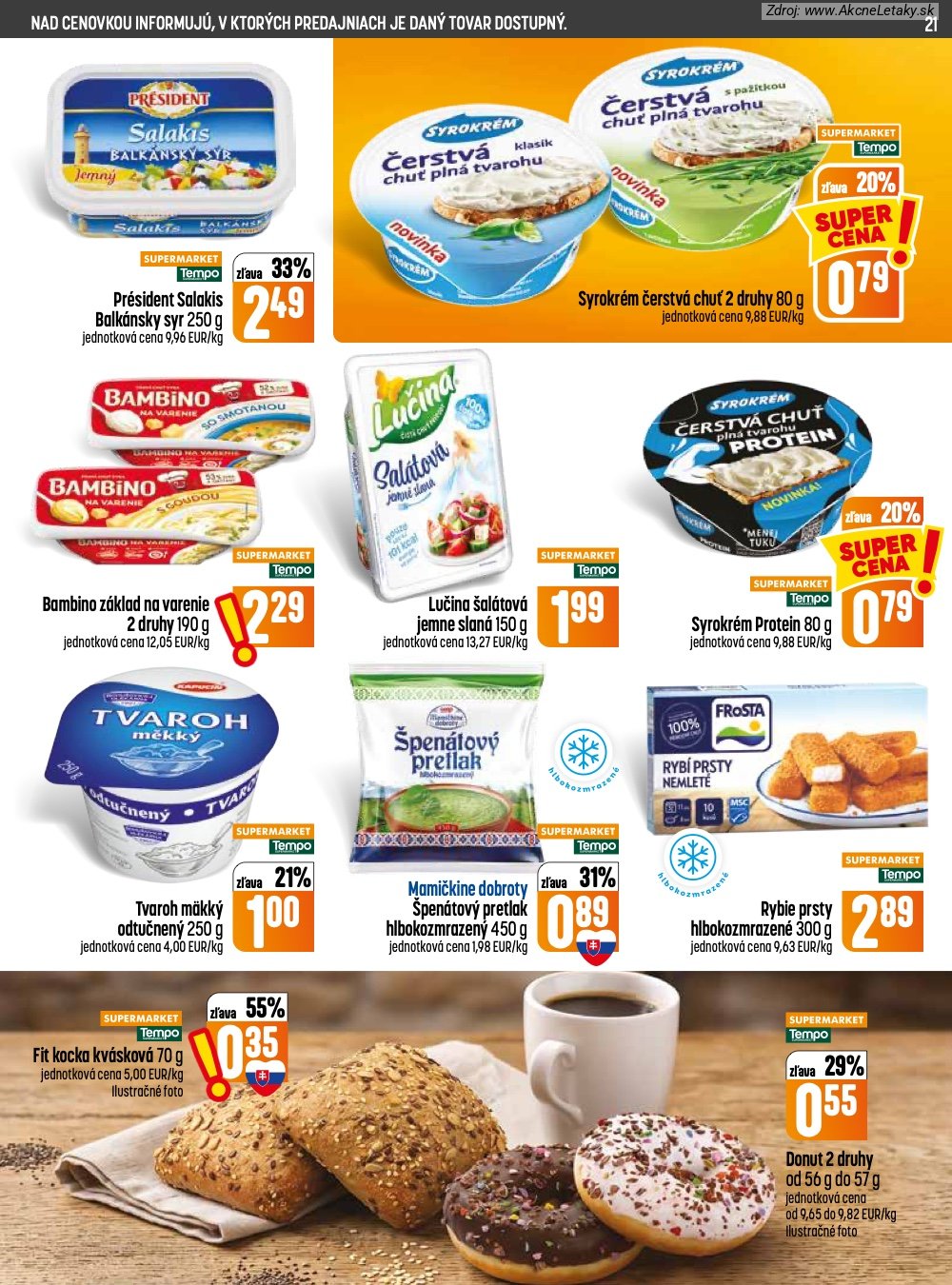 Leták COOP Jednota - strana 21