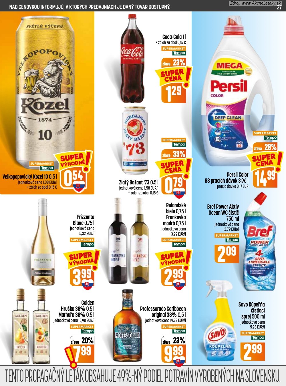 Leták COOP Jednota - strana 27