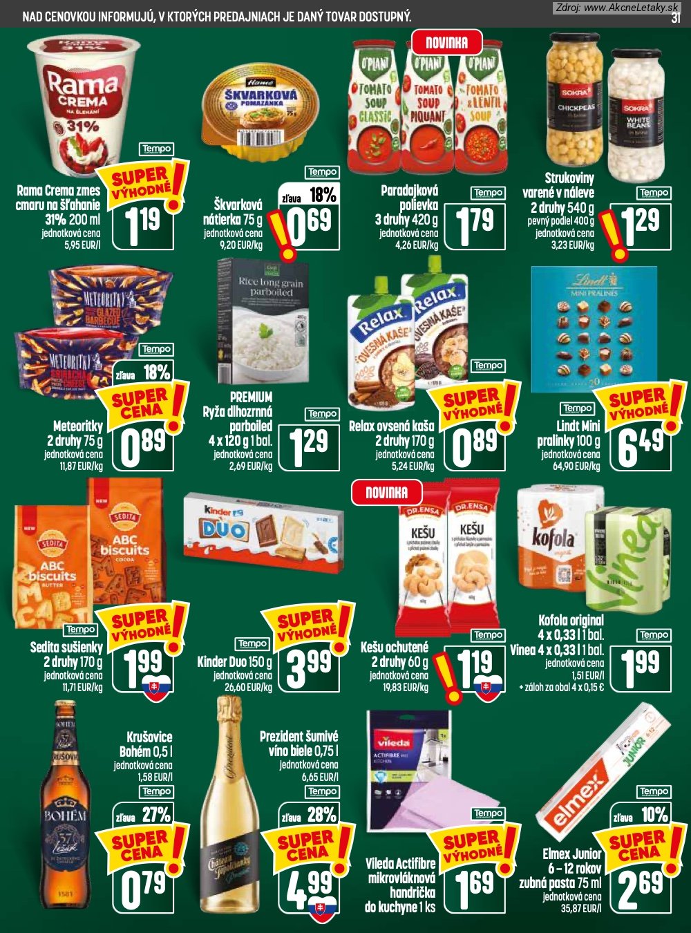 Leták COOP Jednota - strana 31
