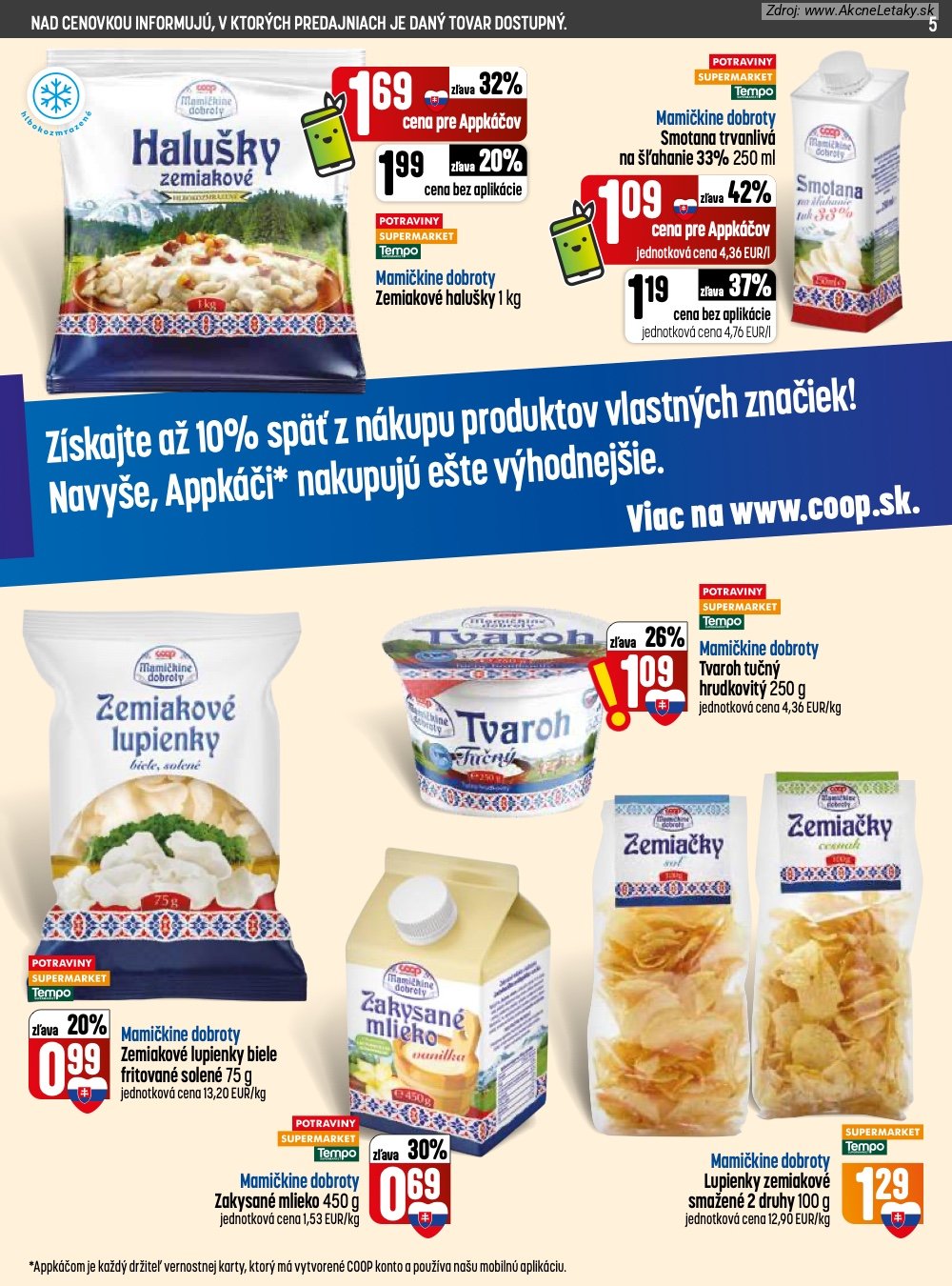 Leták COOP Jednota (26. 8. - 2. 9. 2026) - strana 5 z 32