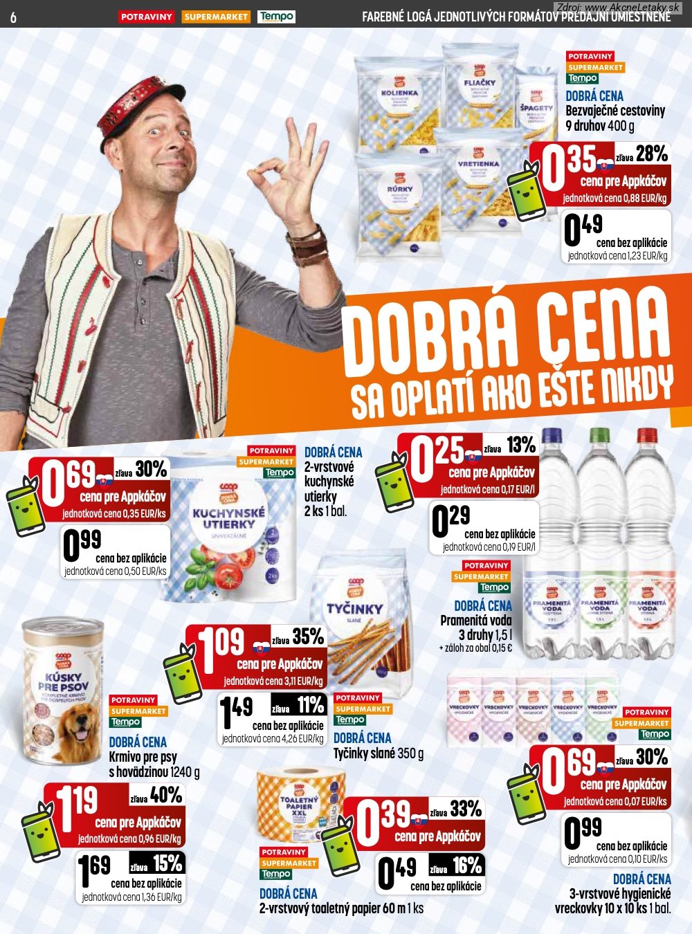 Leták COOP Jednota (26. 8. - 2. 9. 2026) - strana 6 z 32