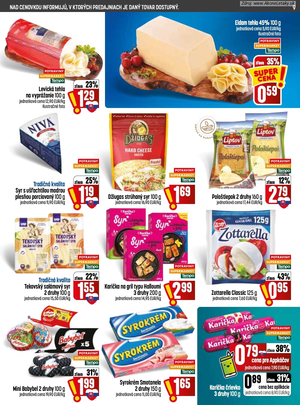 Leták COOP Jednota - strana 9