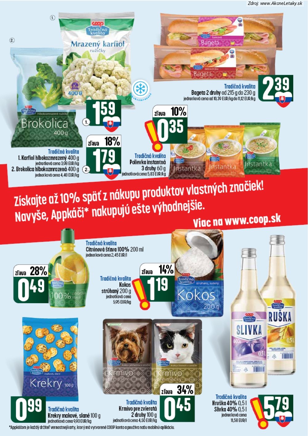 Leták COOP Jednota (3. 9. - 9. 9. 2026) - strana 9 z 60