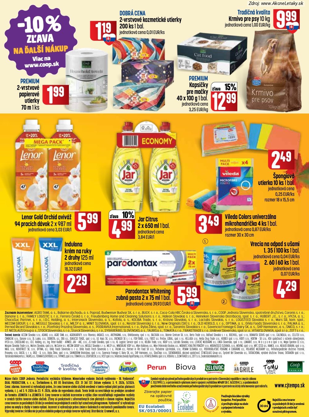 Leták COOP Jednota - strana 7