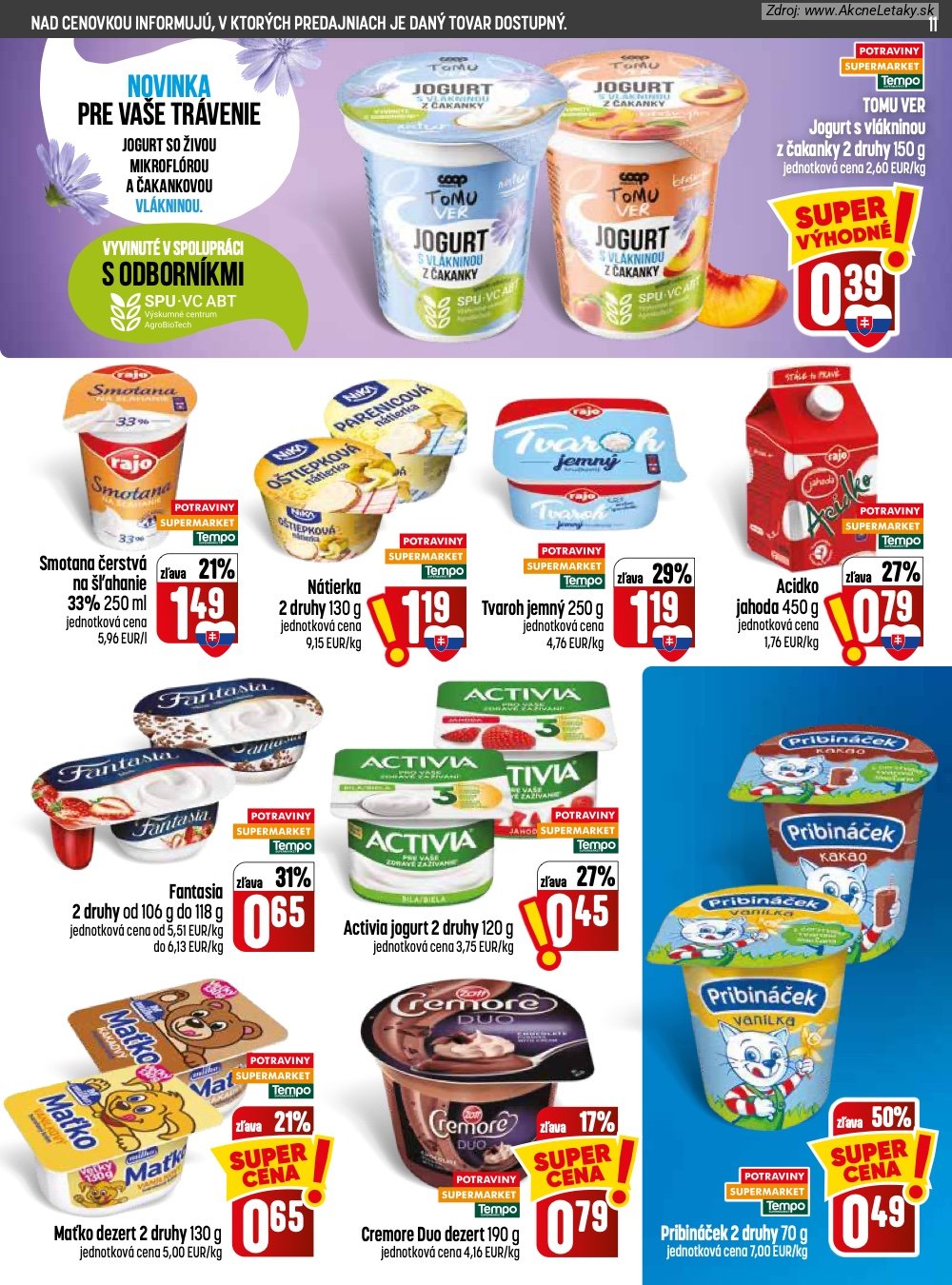Leták COOP Jednota (3. 9. - 9. 9. 2026) - strana 11 z 32
