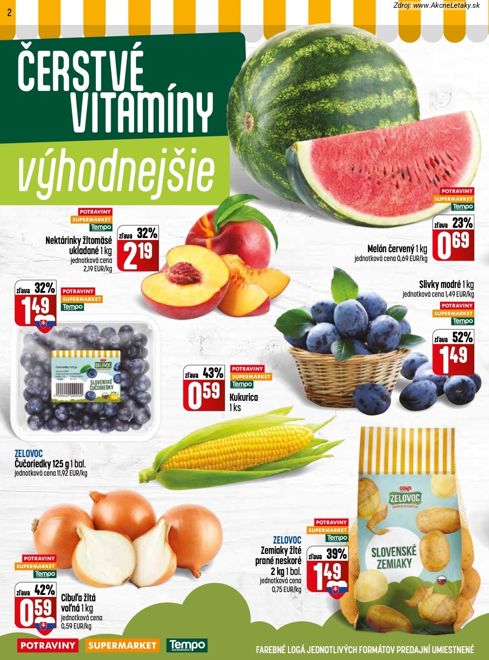 Leták COOP Jednota (3. 9. - 9. 9. 2026) - strana 2 z 32