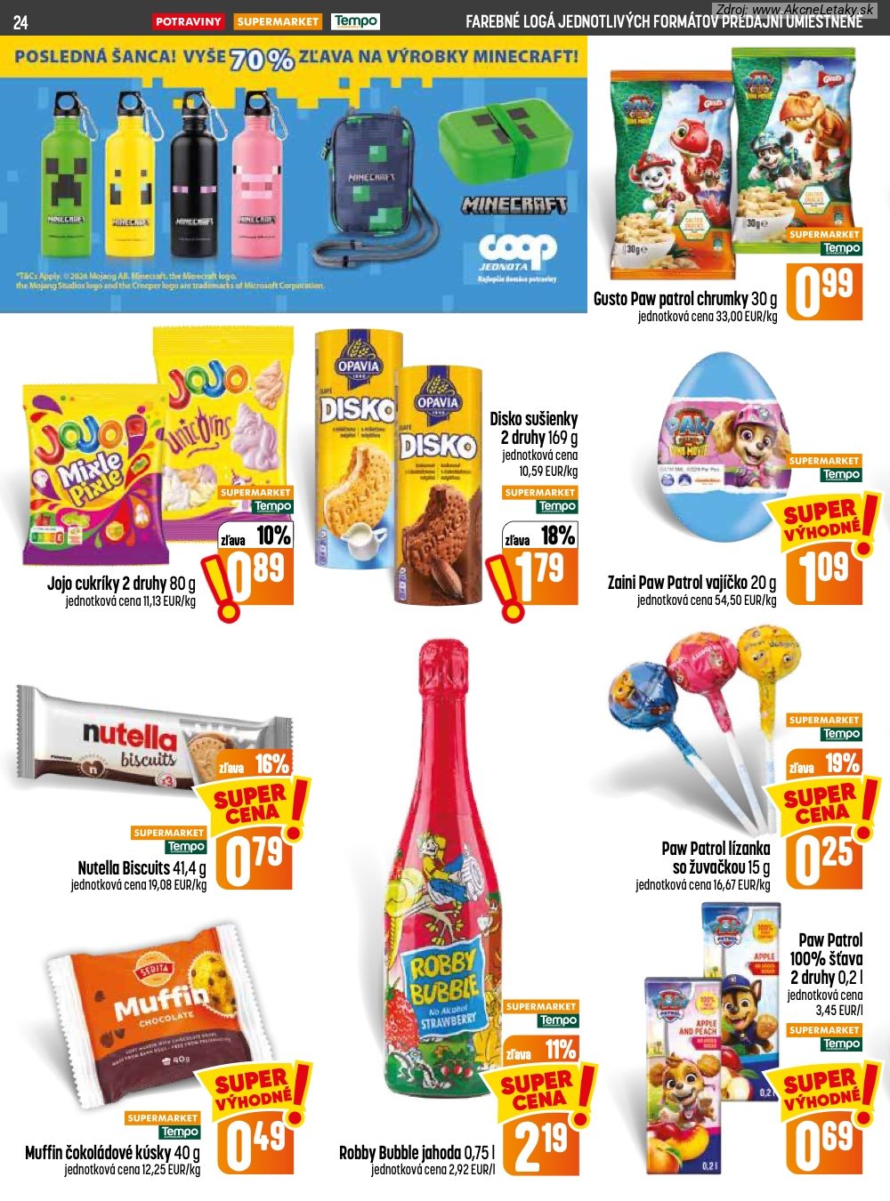 Leták COOP Jednota - strana 24