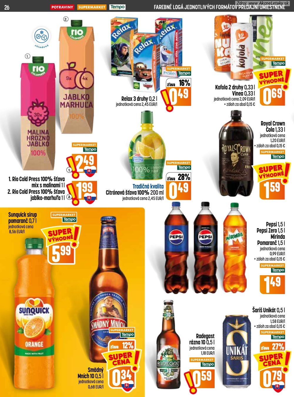 Leták COOP Jednota - strana 26