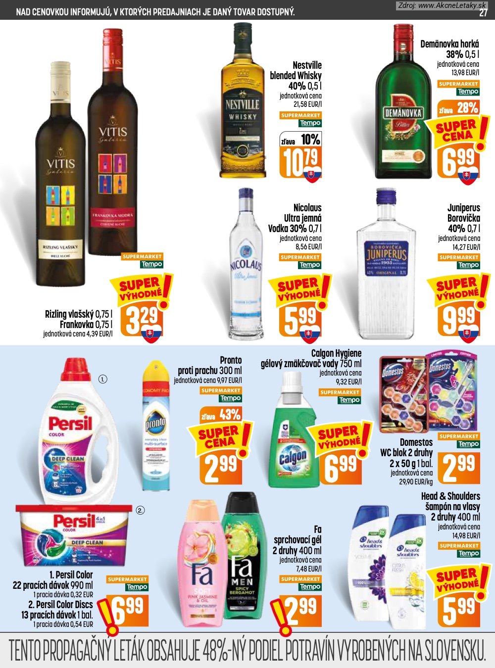 Leták COOP Jednota - strana 27