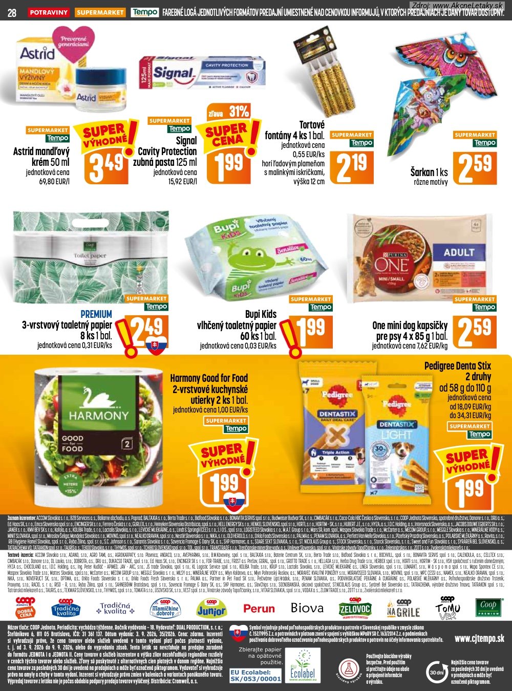 Leták COOP Jednota - strana 28