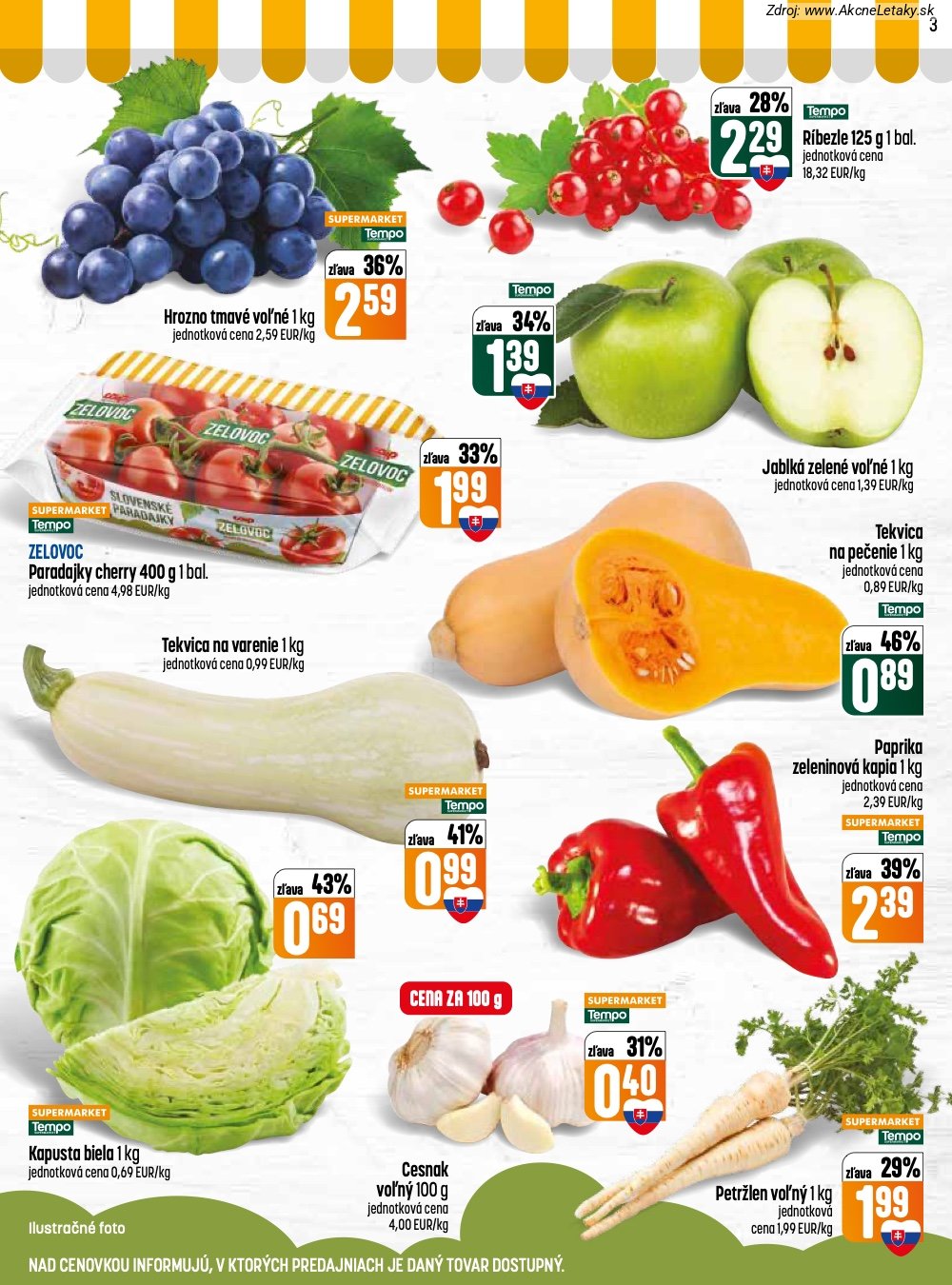 Leták COOP Jednota (3. 9. - 9. 9. 2026) - strana 3 z 32