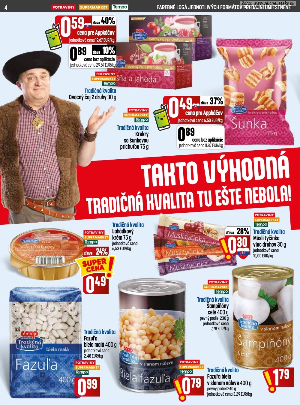 Leták COOP Jednota (3. 9. - 9. 9. 2026) - strana 4 z 32