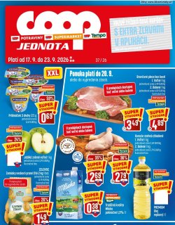 Leták COOP Jednota