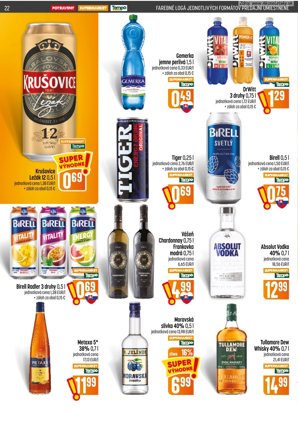 Leták COOP Jednota (17. 9. - 23. 9. 2026) - strana 22 z 28