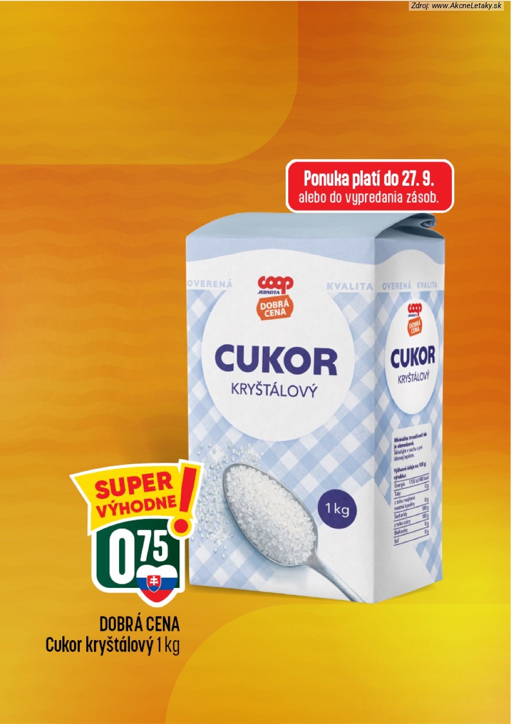 Leták COOP Jednota (24. 9. - 30. 9. 2026) - strana 5 z 61