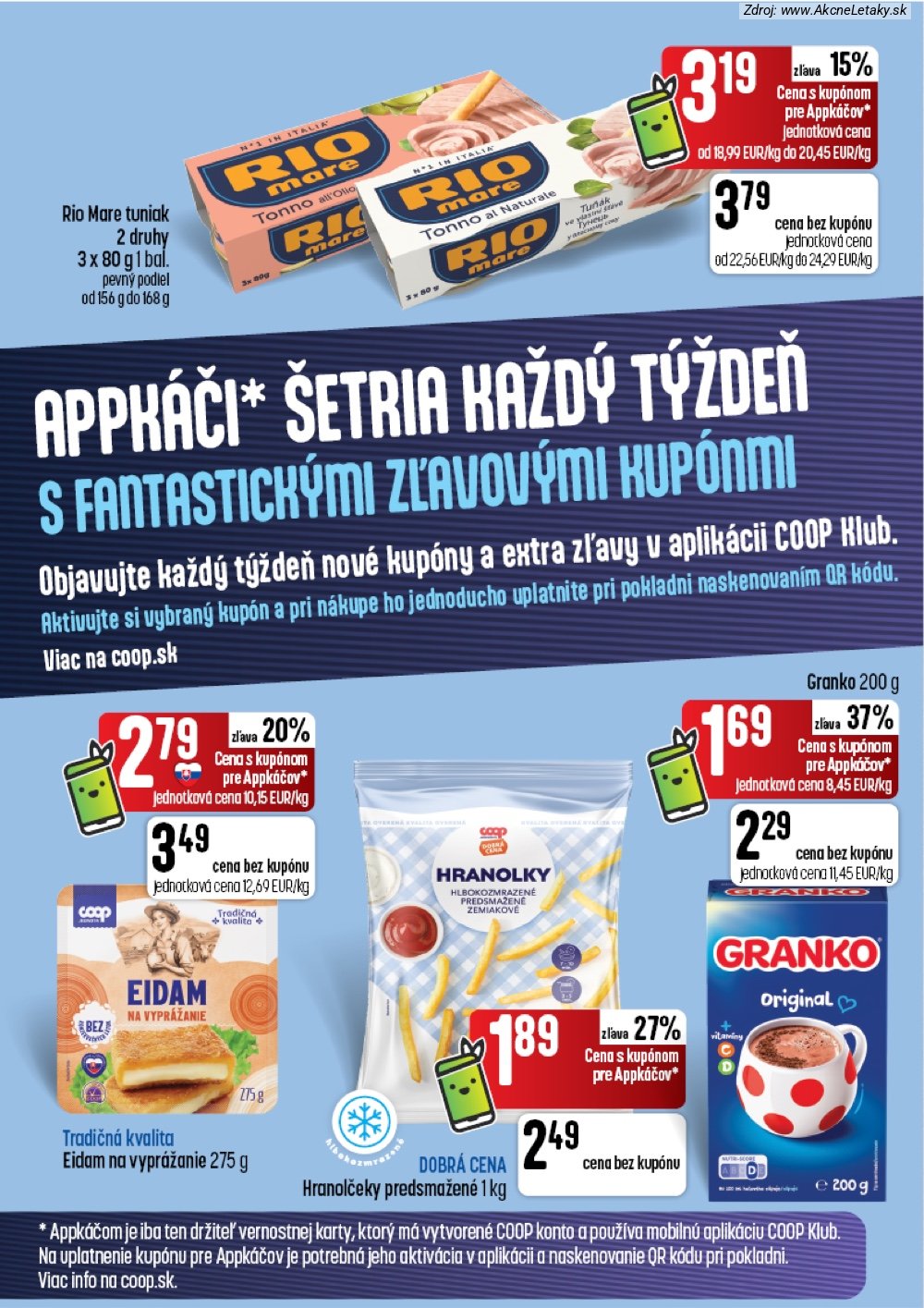 Strana 1 - leták COOP Jednota (24. 9. - 30. 9. 2026)